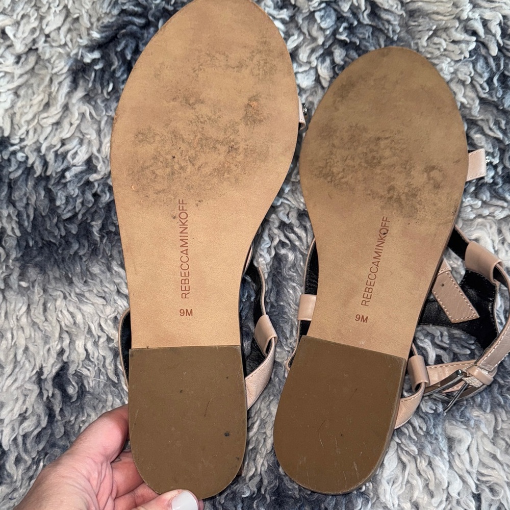 ⭐️3/$25⭐️ Rebecca minkoff studded gladiator flat Sandals for Women - Picture 6 of 6